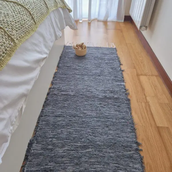 Rug Runner Gunmetal Grey - 50x200cm - Soft Rug