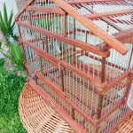 Wooden Bird House Brown