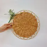 Round Wicker Placemat