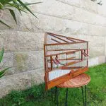 Corner Wooden Bird Cage