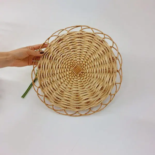 Round Wicker Placemat
