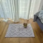 Mini Lavender Rug - 40x60cm - Knotted Rug