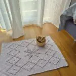 Mini Lavender Rug - 40x60cm - Knotted Rug