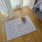 Mini Lavender Rug - 40x60cm - Knotted Rug