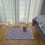 Mini Light Purple Rug - 40x60cm - Knotted Rug