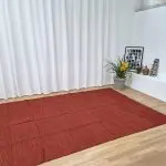 Extra Large Terracotta Rug - 200x300cm - Ring Line Rug