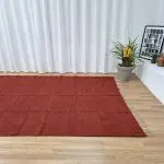 Extra Large Terracotta Rug - 200x300cm - Ring Line Rug