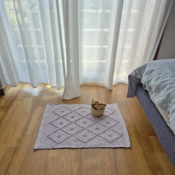 Mini Lavender Rug - 40x60cm - Knotted Rug
