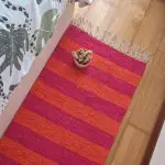 Runner Rug Pink and Orange - 60x200cm - Ring Line Rug