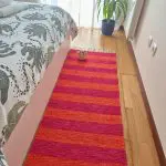 Runner Rug Pink and Orange - 60x200cm - Ring Line Rug