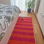 Runner Rug Pink and Orange - 60x200cm - Ring Line Rug