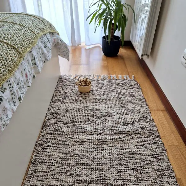 Medium Mixed Brown Rug - 70x140cm - Traditional Rug
