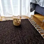 Small Cocoa Brown Rug - 50x100cm - Traditional Rug