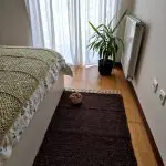 Medium Cocoa Brown Rug - 70x140cm - Traditional Rug