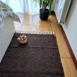 Medium Cocoa Brown Rug - 70x140cm - Traditional Rug