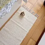 Runner Rug Cream - 50x200cm - Traditional Rug