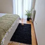 robust black rug