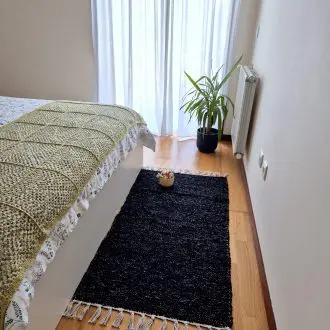robust black rug