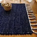 Small Dark Blue Rug - 50x100cm - Traditional Rug