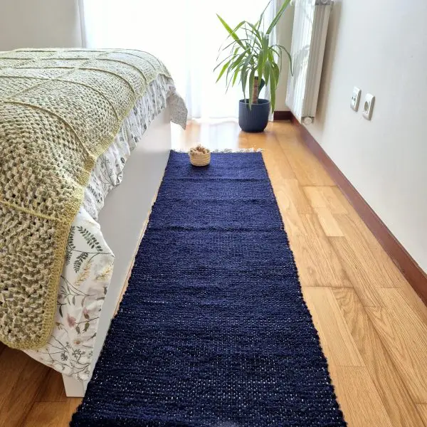 Runner Rug Dark Blue - 50x200cm - Traditional Rug