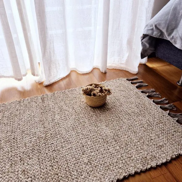 Small Light Brown Rug - 50x100cm - Traditional Rug