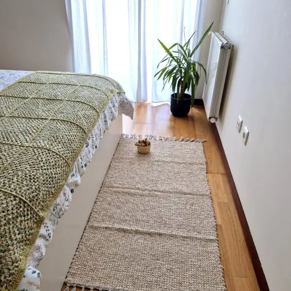 Medium Light Brown Rug - 70x140cm - Traditional Rug