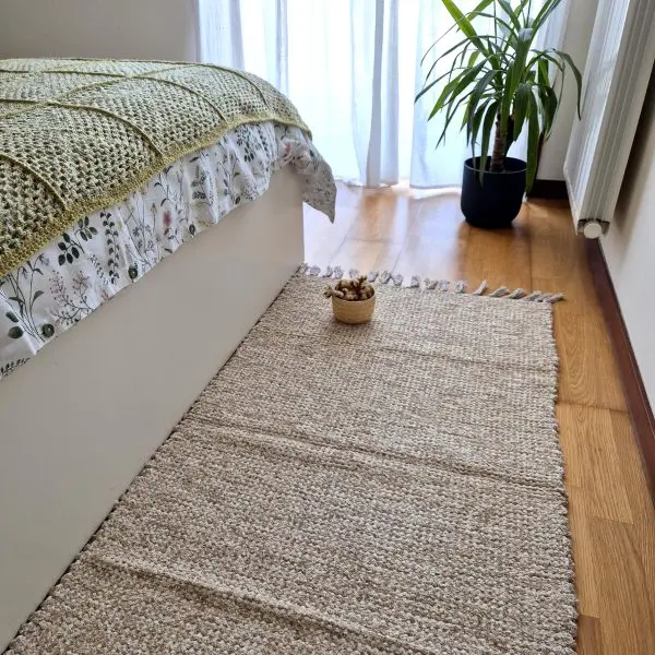 Medium Light Brown Rug - 70x140cm - Traditional Rug