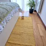Runner Rug Mustard Yellow Cream - 50x200cm - Traditional Rug
