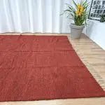 Extra Large Terracotta Rug - 200x300cm - Ring Line Rug