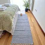 Runner Rug Light Grey - 50x200cm - Traditional Rug