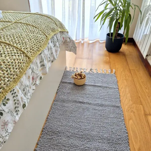 Runner Rug Light Grey - 50x200cm - Traditional Rug