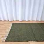 Large Forest Green Rug - 100x150cm - Traditonal Rug