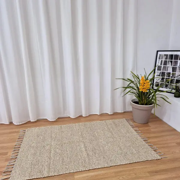 Large Light Brown Rug - 100x150cm - Traditional Rug