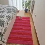 Medium Red and Pink Striped Rug - 70x140cm - Ring Line Rug