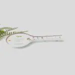 Porcelain Spoon Rest With Love Messages