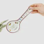 Porcelain Spoon Rest With Love Messages