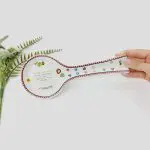 Porcelain Spoon Rest With Love Messages