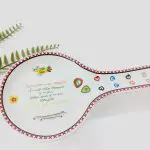 Porcelain Spoon Rest With Love Messages