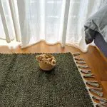 Small Forest Green Rug - 50x100cm - Traditional Rug