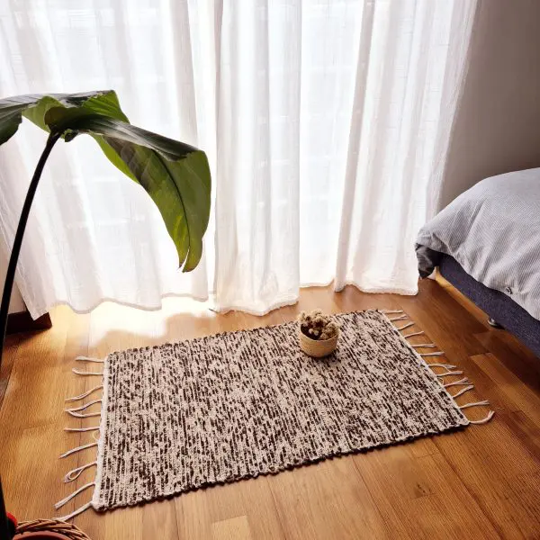 Small Mixed Brown Rug - 50x100cm - Traditional Rug
