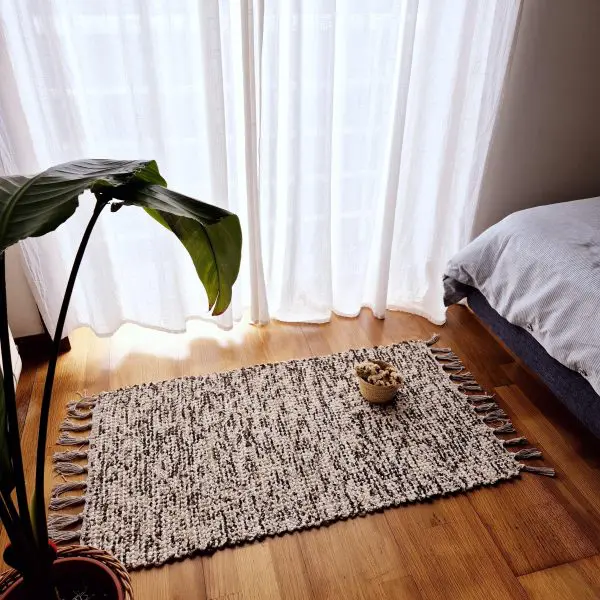 Small Mixed Brown Rug - 50x100cm - Traditional Rug