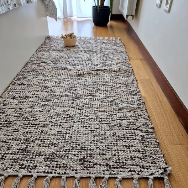 Medium Mixed Brown Rug - 70x140cm - Traditional Rug
