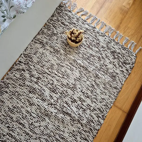 Medium Mixed Brown Rug - 70x140cm - Traditional Rug
