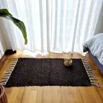 Small Cocoa Brown Rug - 50x100cm - Traditional Rug