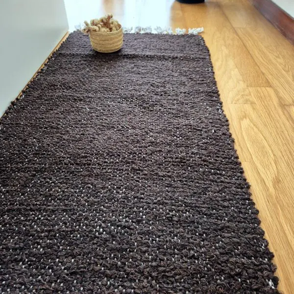 Runner Cocoa Brown Rug - 50x200cm - Traditional Rug
