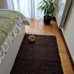 Medium Cocoa Brown Rug - 70x140cm - Traditional Rug