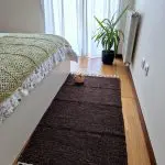 Medium Cocoa Brown Rug - 70x140cm - Traditional Rug