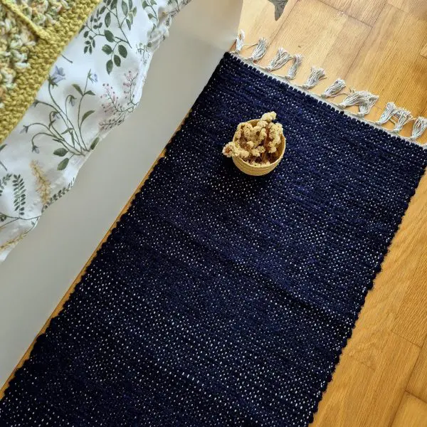Runner Rug Dark Blue - 50x200cm - Traditional Rug