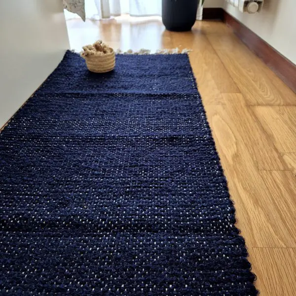 Runner Rug Dark Blue - 50x200cm - Traditional Rug