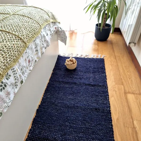 Runner Rug Dark Blue - 50x200cm - Traditional Rug